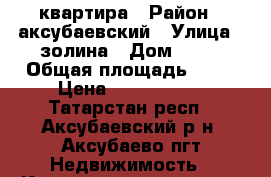 квартира › Район ­ аксубаевский › Улица ­ золина › Дом ­ 13 › Общая площадь ­ 60 › Цена ­ 1 900 000 - Татарстан респ., Аксубаевский р-н, Аксубаево пгт Недвижимость » Квартиры продажа   . Татарстан респ.